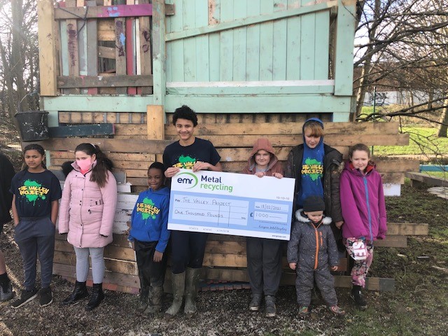 EMR Bradford awards donation to The Valley Project