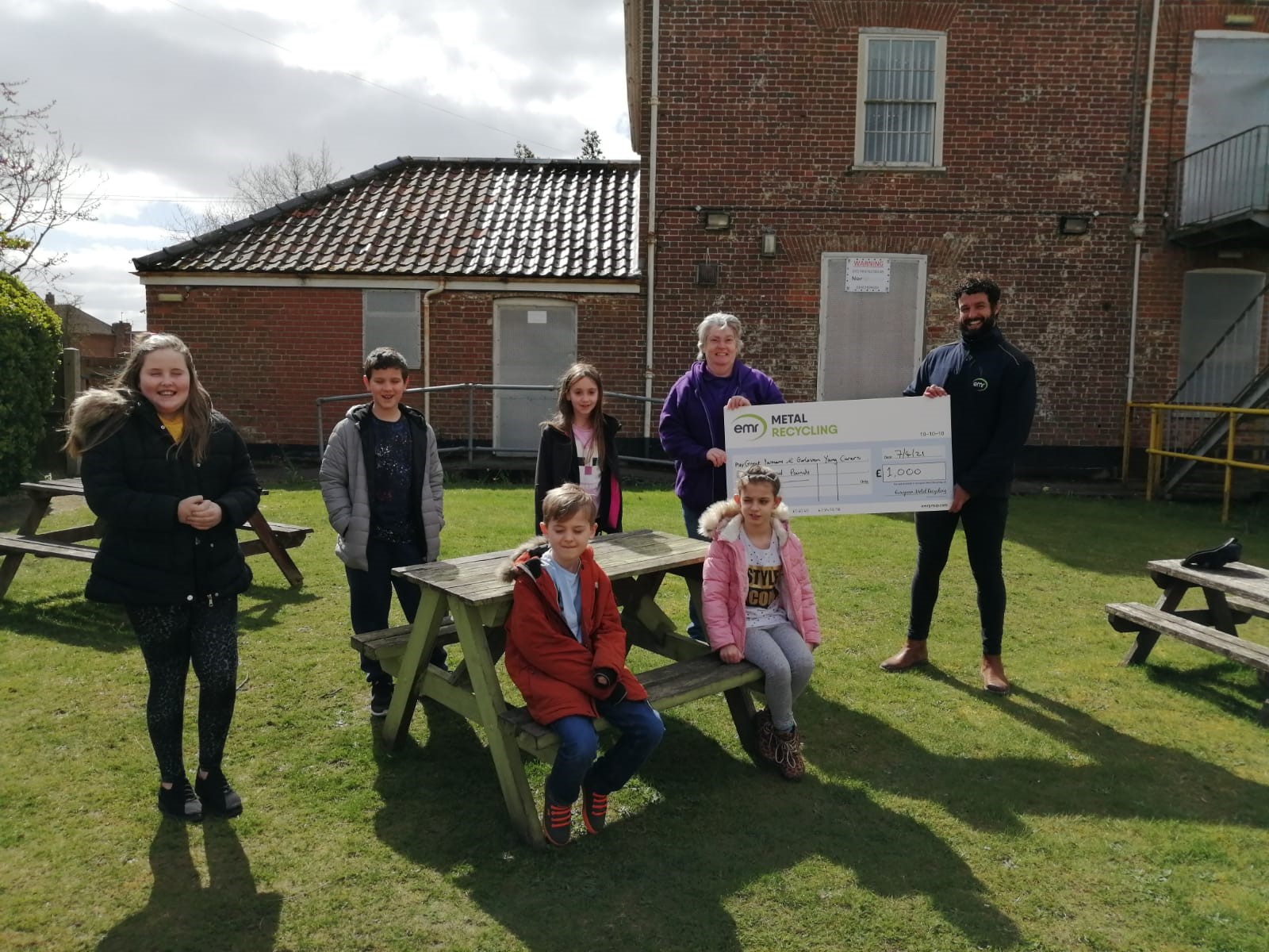 EMR continues its support for Great Yarmouth & Gorleston Young Carers