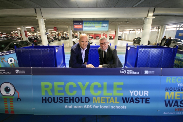 Local school metal recycling launch