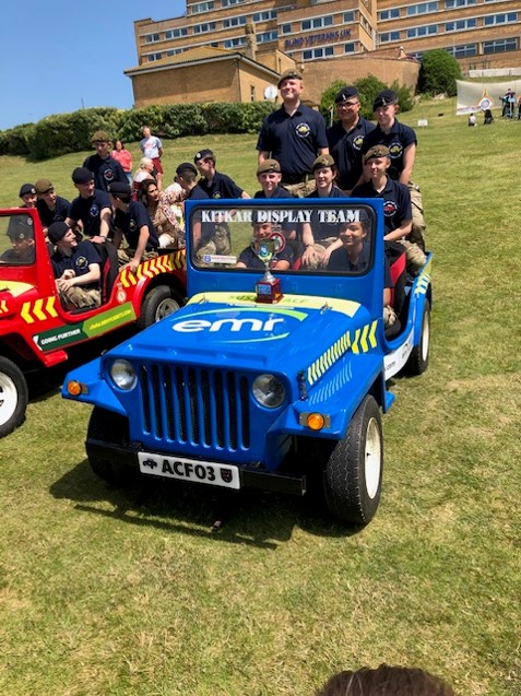 Sussex Army Cadets and their KitKar